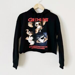 NEW Hot Topic Gremlins Cropped Long Sleeve Hoodie